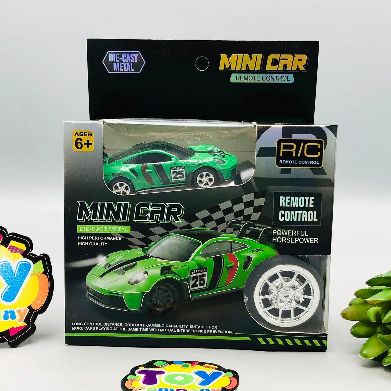 2.4GHz RC Mini Racing Car with Die-Cast Body