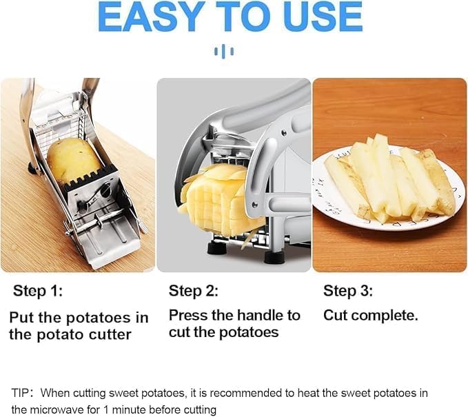 Heavy Duty Stainless Steel French Fries Cutter