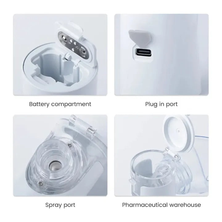 Portable Mesh Nebulizer Machine for Adults and Kids