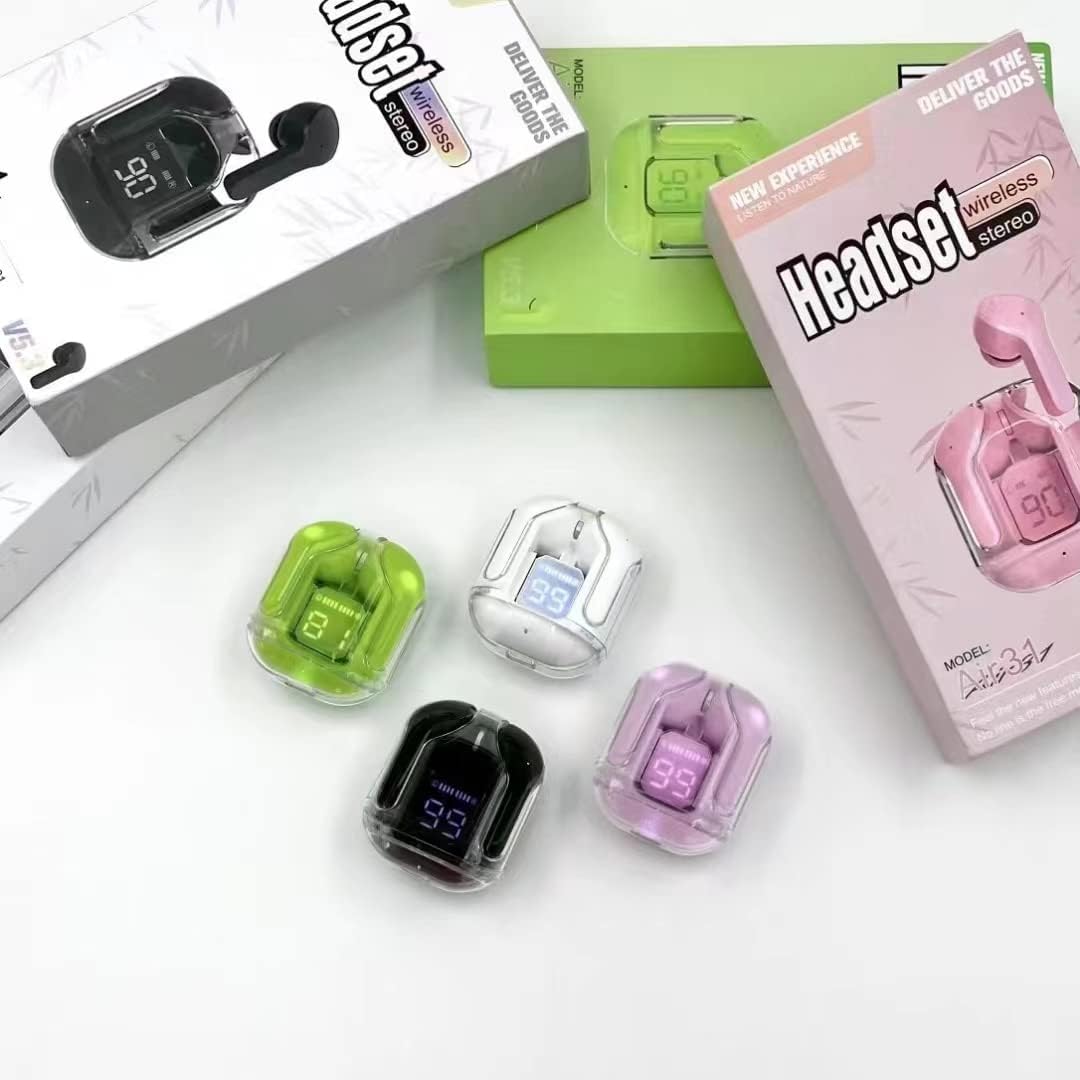 Transparent Wireless Bluetooth 5.3 Earbud