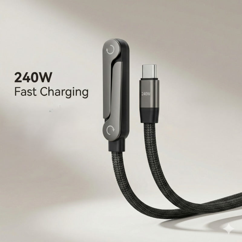 240W Type-C to Type-C Fast Charging Cable