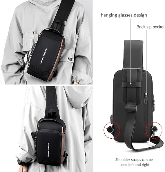 Men's Anti-Theft Chest Sling Bag