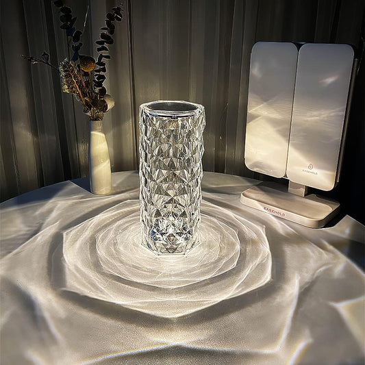 Crystal LED Table Lamp with Touch Control