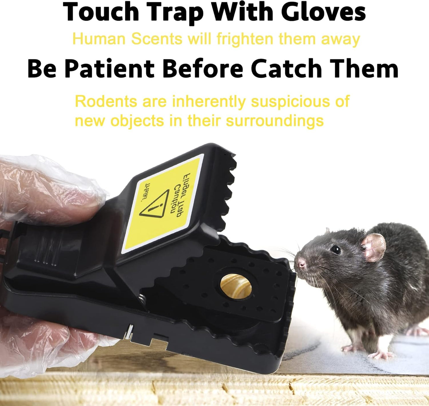 Reusable Mouse Trap for Indoor and Outdoor Use