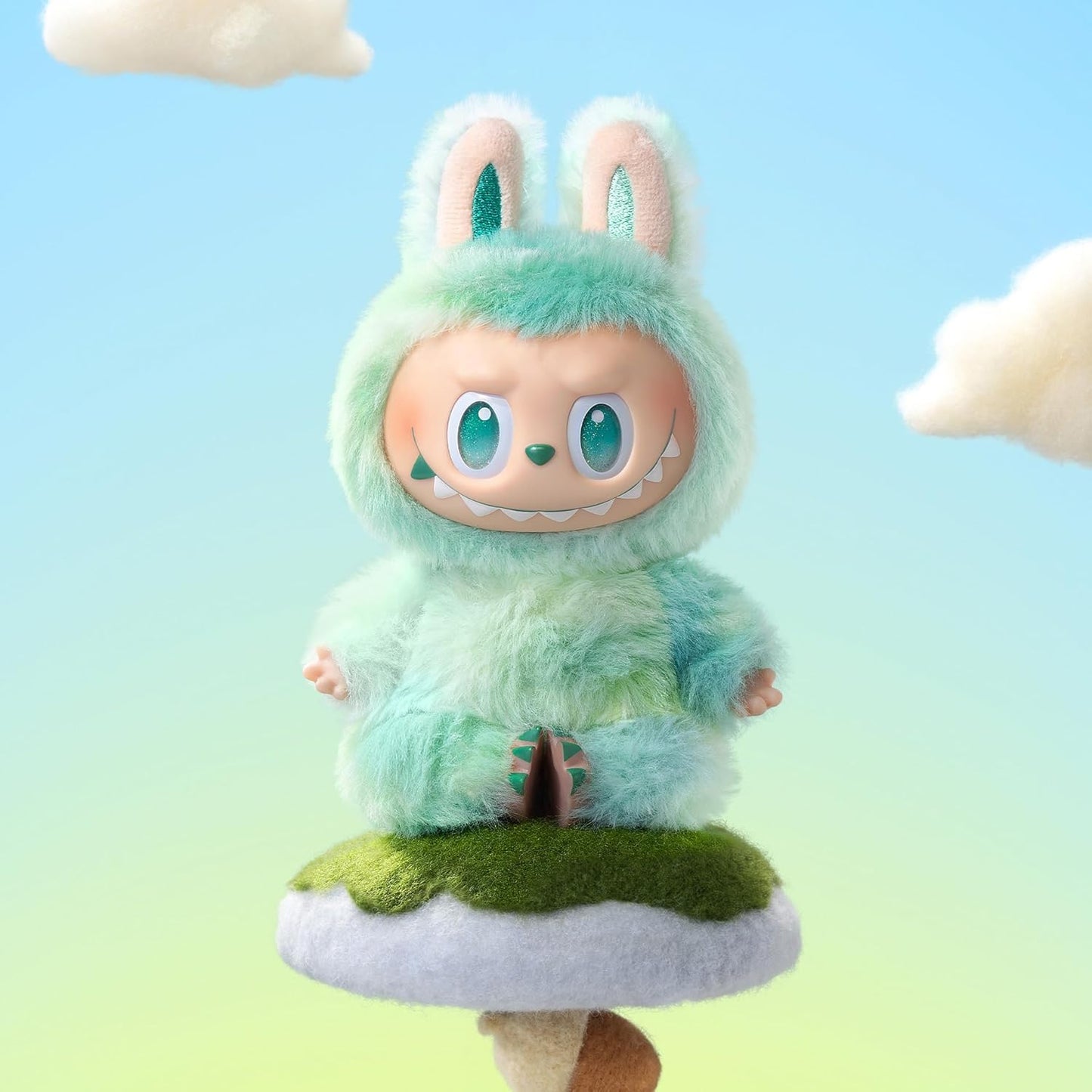 Labubu Doll Mystery Plush Collectible Blind Box Toy with Hanging Loop
