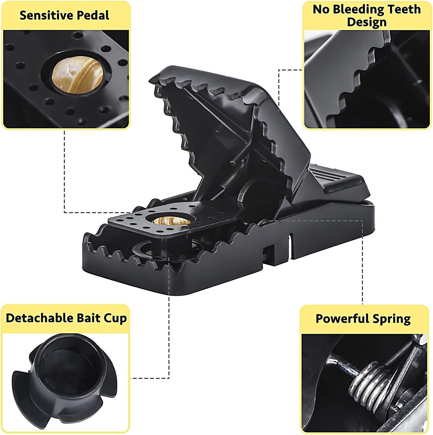 Reusable Mouse Trap for Indoor and Outdoor Use