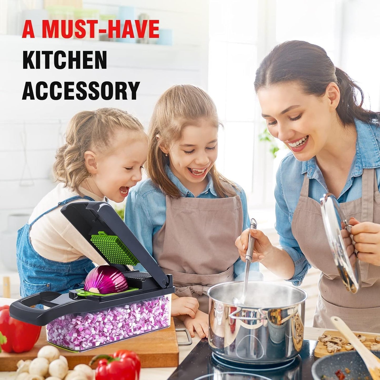 16-in-1 Multifunctional Vegetable Cutter