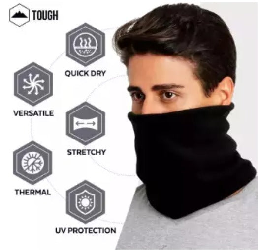 Fleece Neck Warmer Gaiter for Men & Women