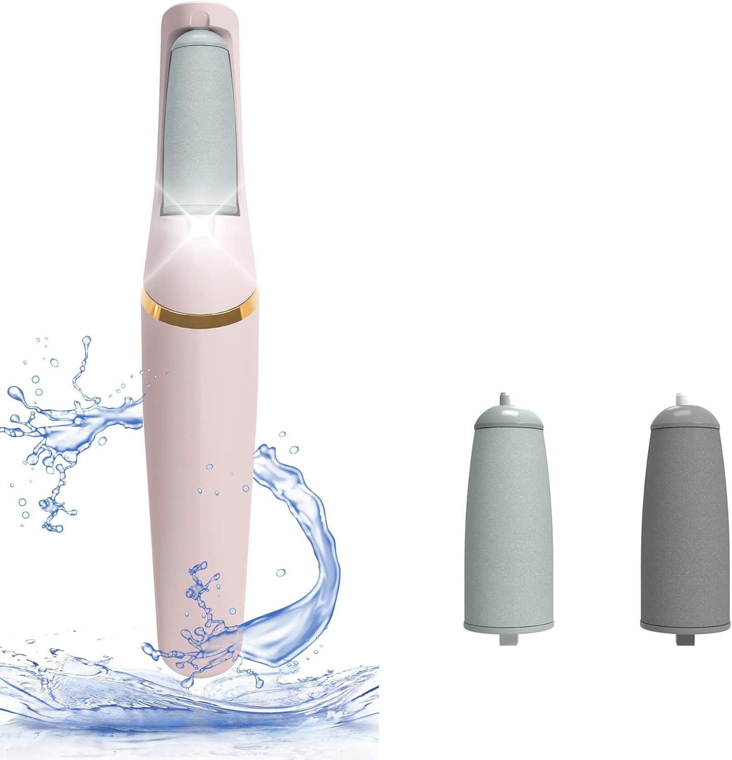Electric Pedicure Foot File Callus Remover Rechargeable Foot Scrubber