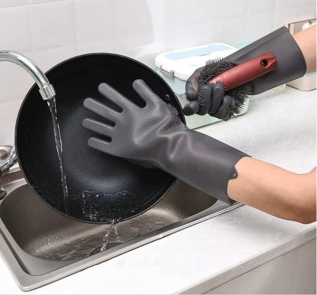 Silicone Dishwashing Cleaning Gloves