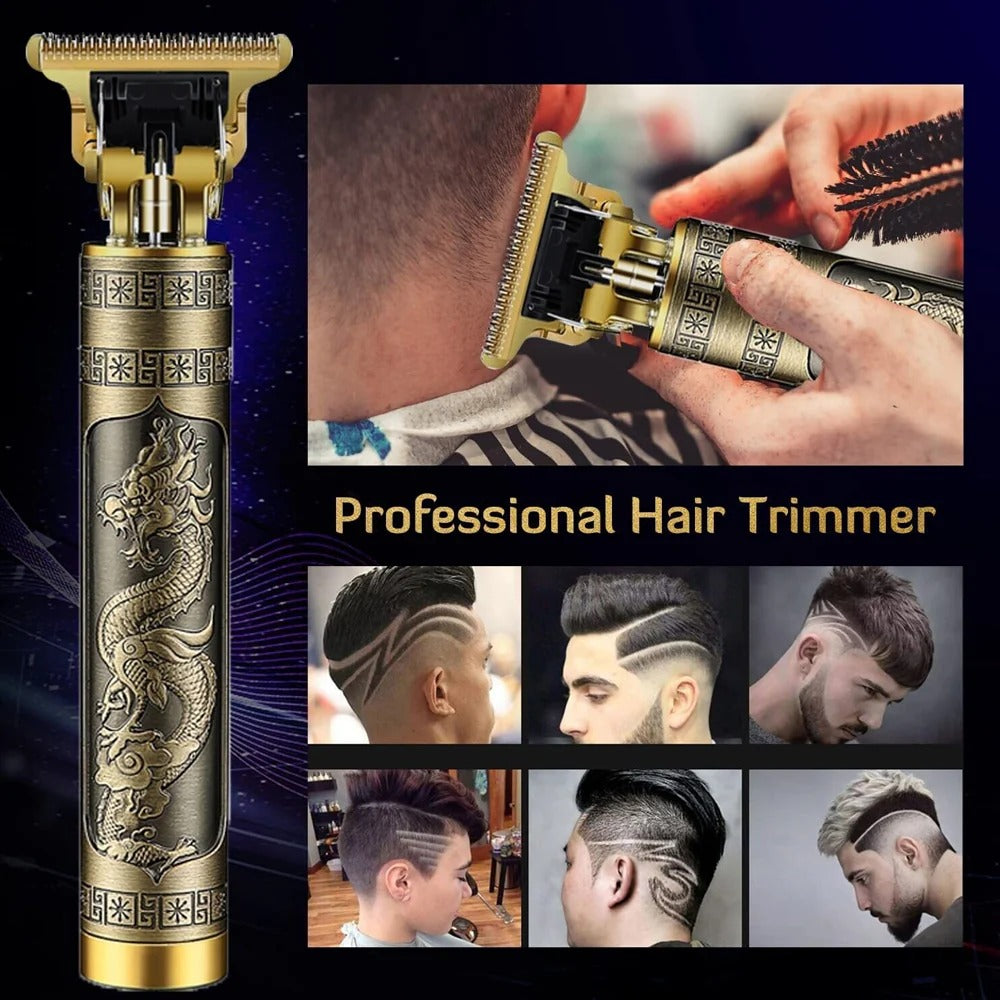 Professional Cordless Hair Clipper & Beard Trimmer