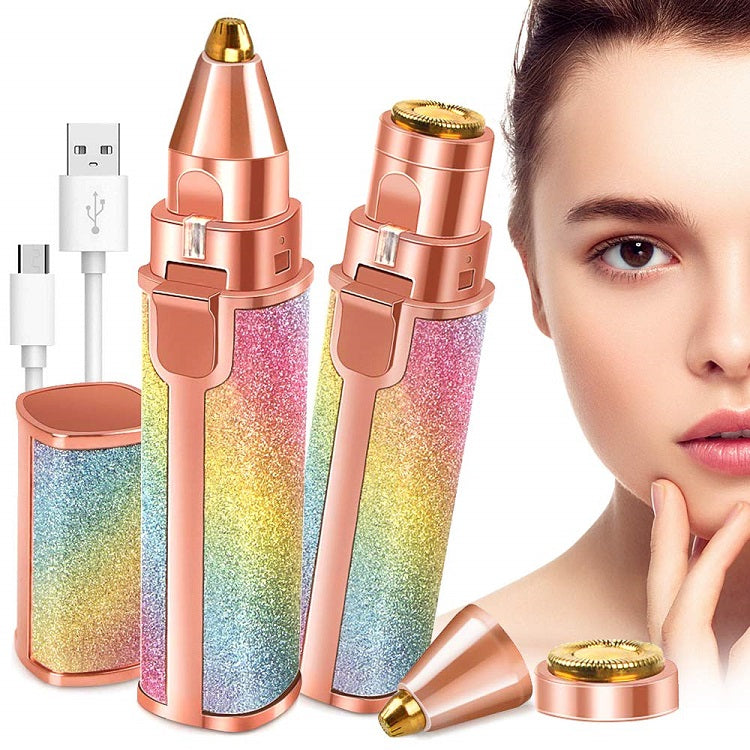 2 in 1 Rechargeable Eyebrow Hair Remover