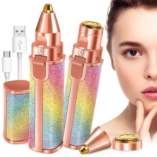 2 in 1 Rechargeable Eyebrow Hair Remover