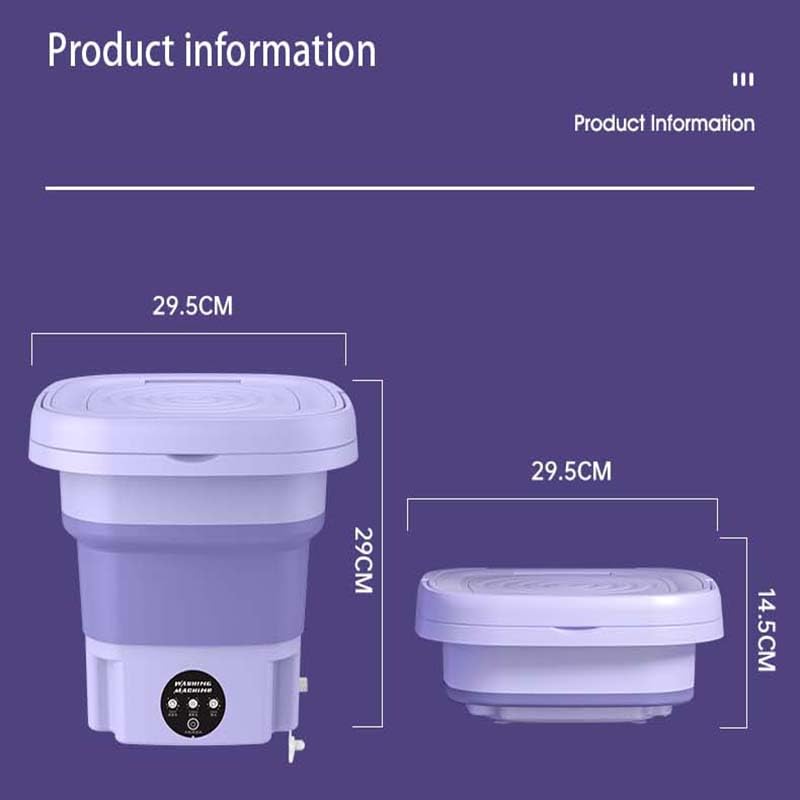 Mini Portable Foldable Washing Machine
