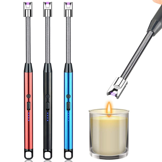 USB Rechargeable Electric Arc Lighter with Long Neck