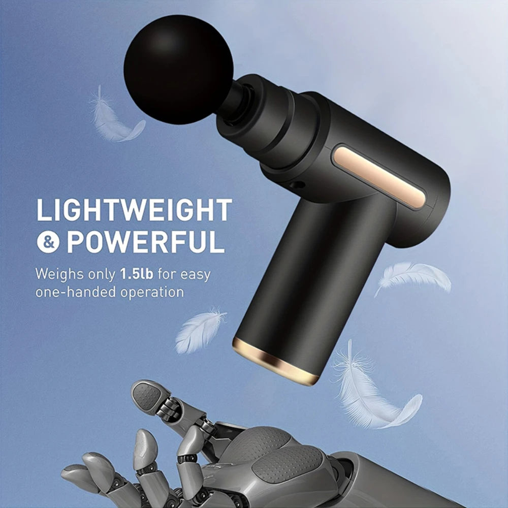 Portable Deep Tissue Massage Gun for Muscle Relaxation