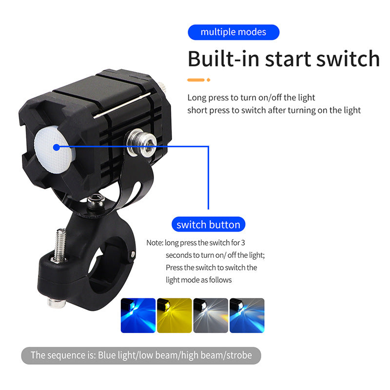 Motorcycle LED Fog Driving Lights