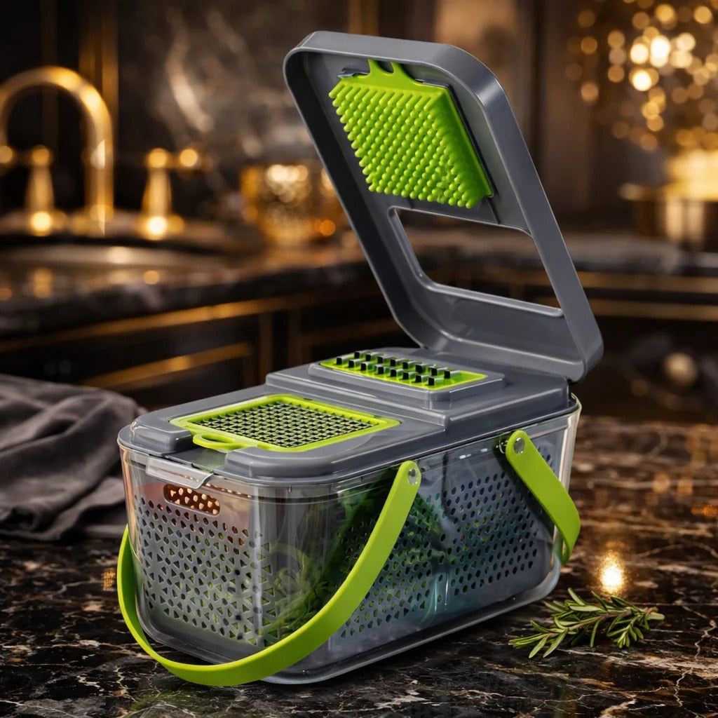 22-in-1 Multifunctional Vegetable Cutter and Chopper Set