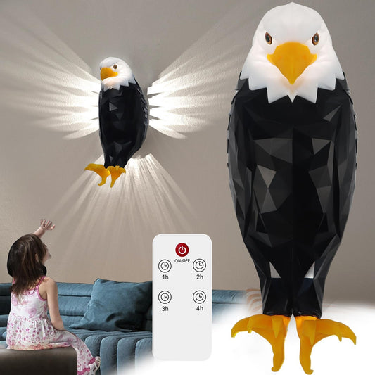 Eagle Shaped LED Wall Light with Remote Control