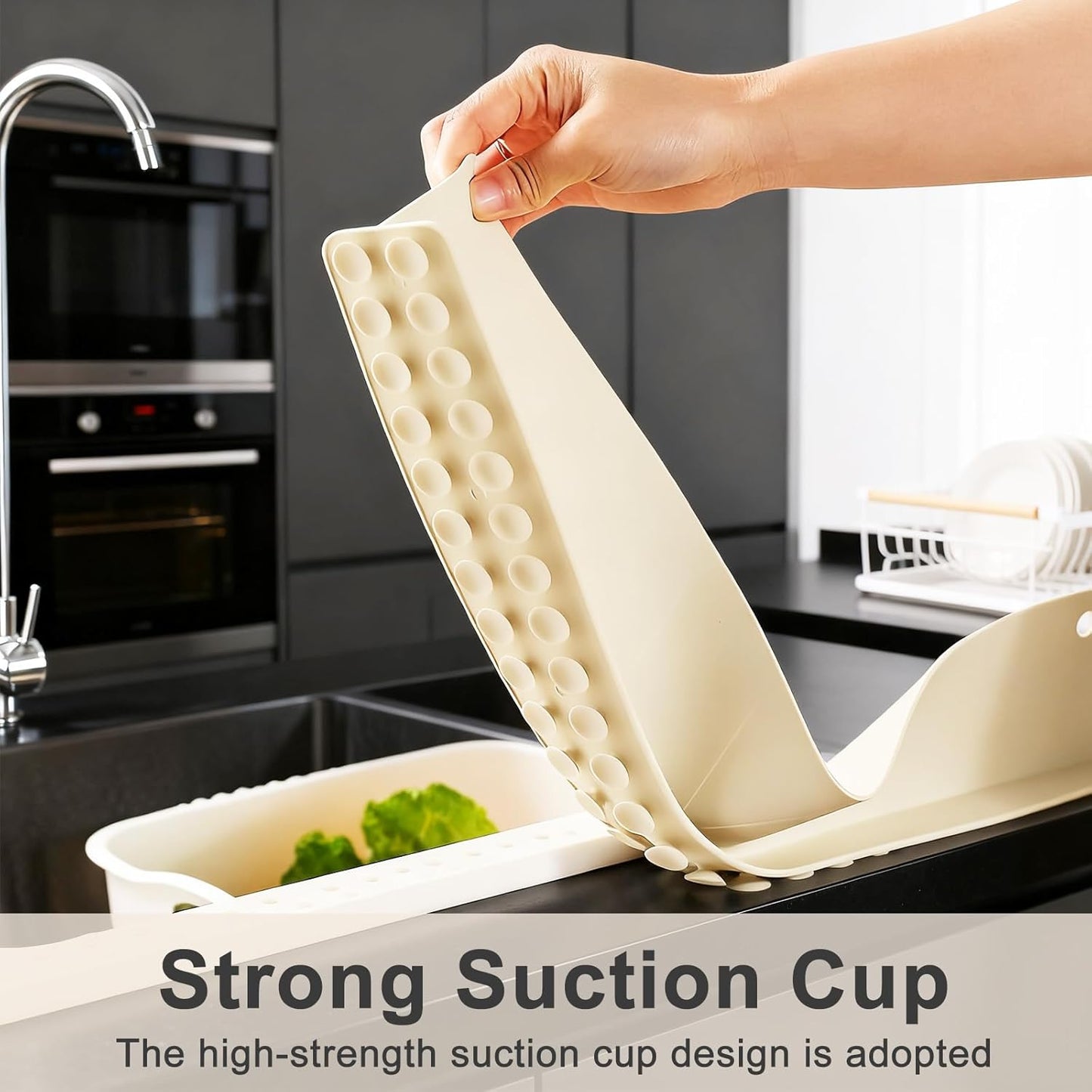Silicone Sink Splash Guard Set