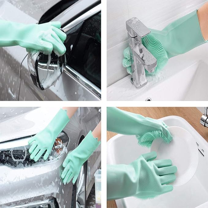 Silicone Dishwashing Cleaning Gloves