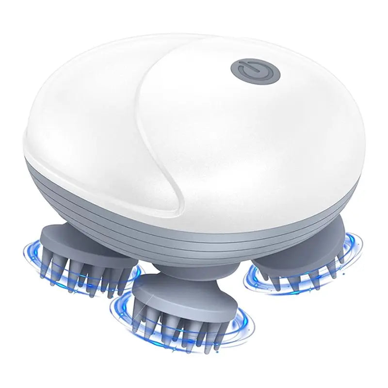 Electric Scalp Massager with Kneading & Vibration