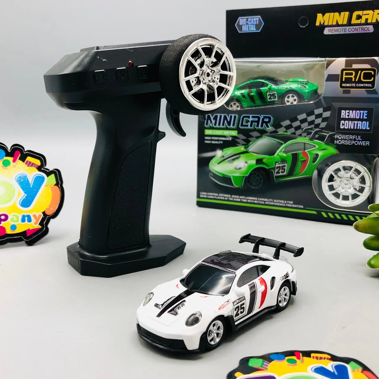 2.4GHz RC Mini Racing Car with Die-Cast Body