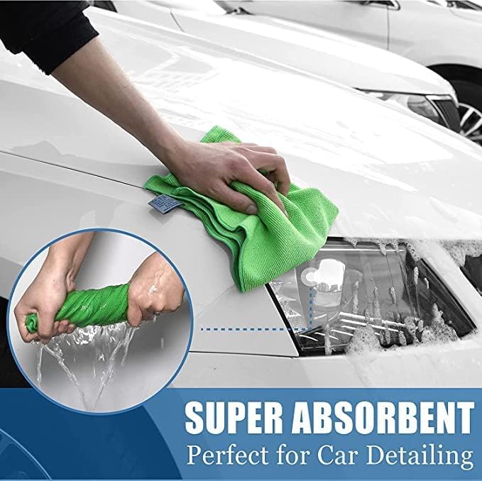 Microfiber Cleaning Cloths 20 Pack