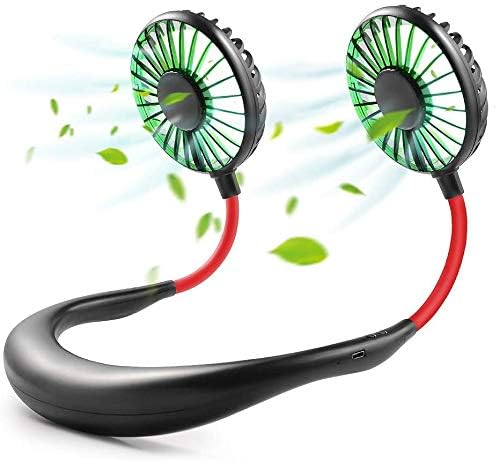 Portable Hanging Neck Fan, Hands-Free
