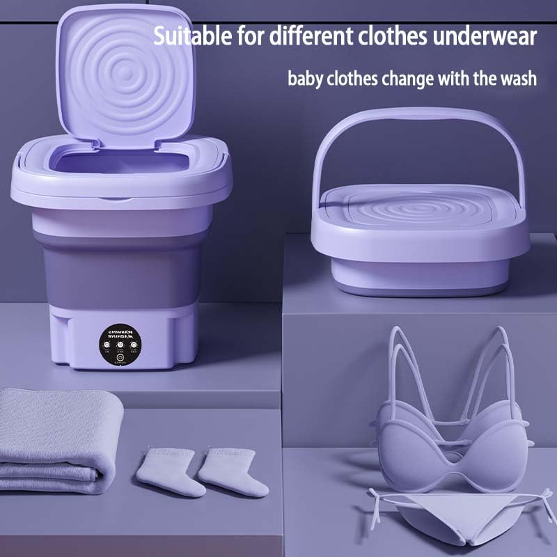 Mini Portable Foldable Washing Machine